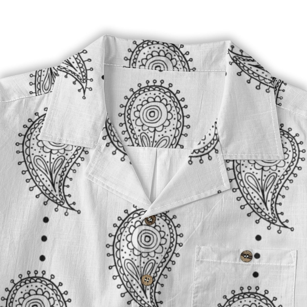 Retro Indian Print XIII - Designer Shirt - 100% Cotton