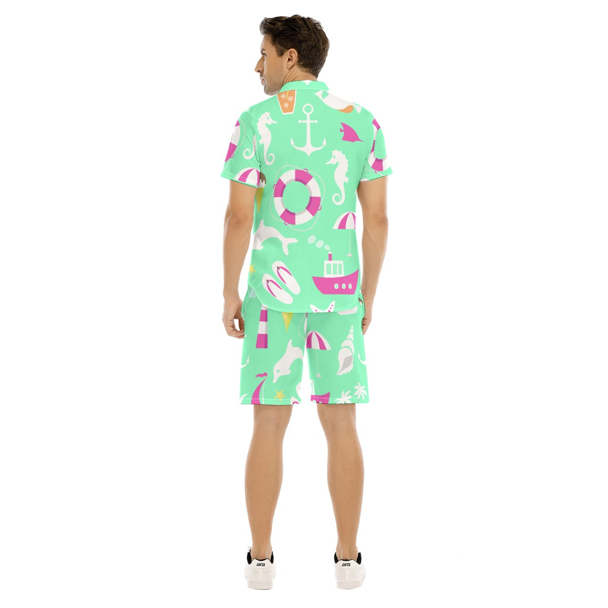 Sail Gaze -  Men's Short Sleeve Shirt Set