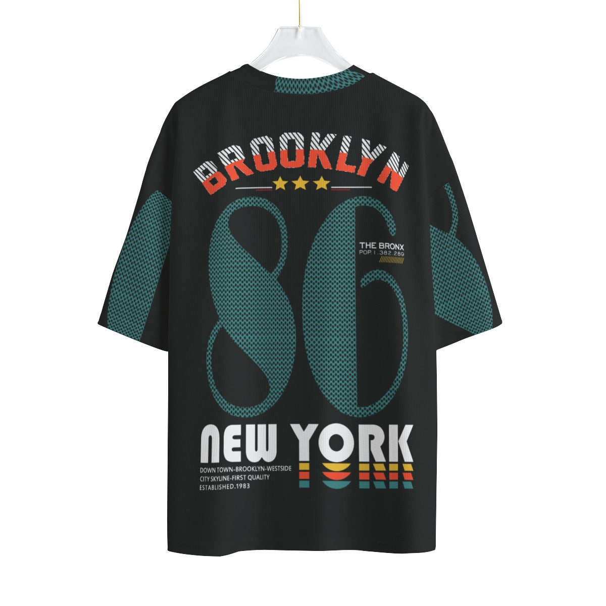 Brooklyn 86 - Unisex Drop-shoulder T-shirt