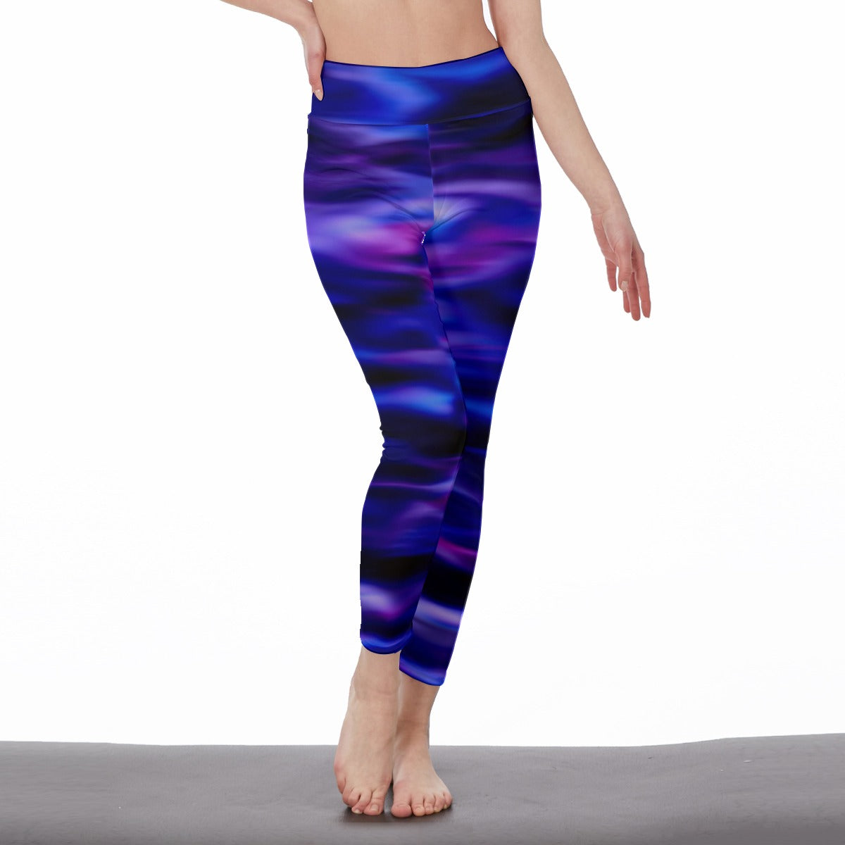 Women's High Waist Leggings | Side Stitch Closure