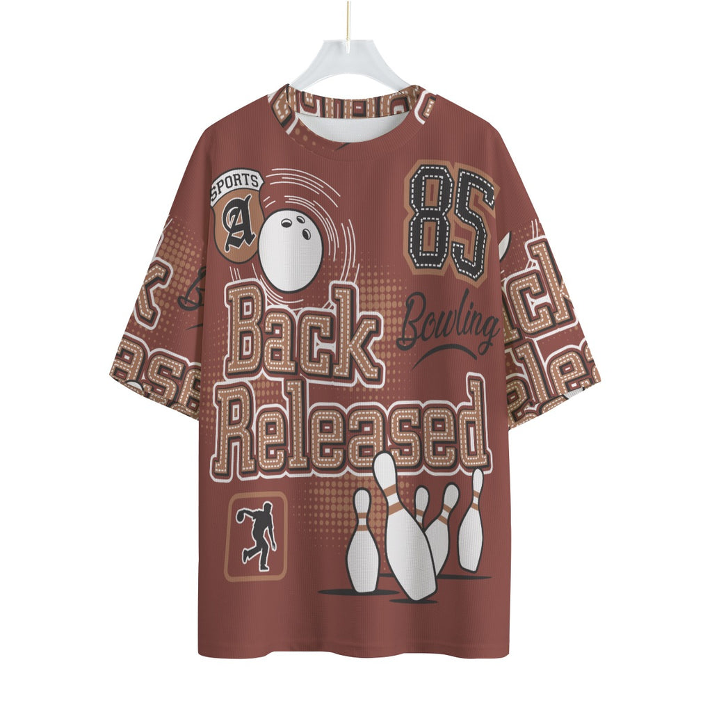 Bowling Alley - Unisex Drop-shoulder T-shirt