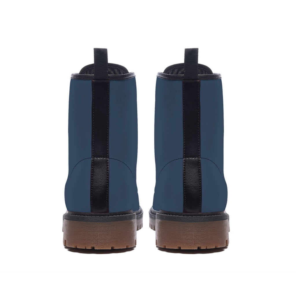 Navy Blue - Men's Martin Short Boots