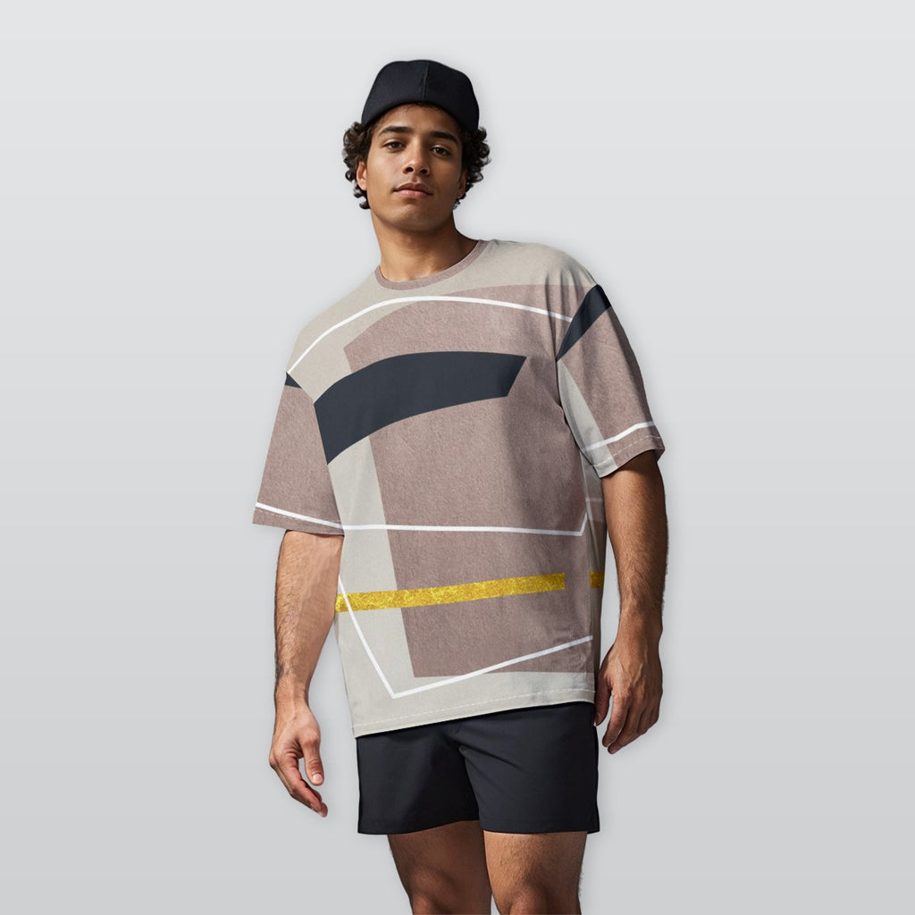Clay Model - Men’s  Oversize Crewneck T-Shirt