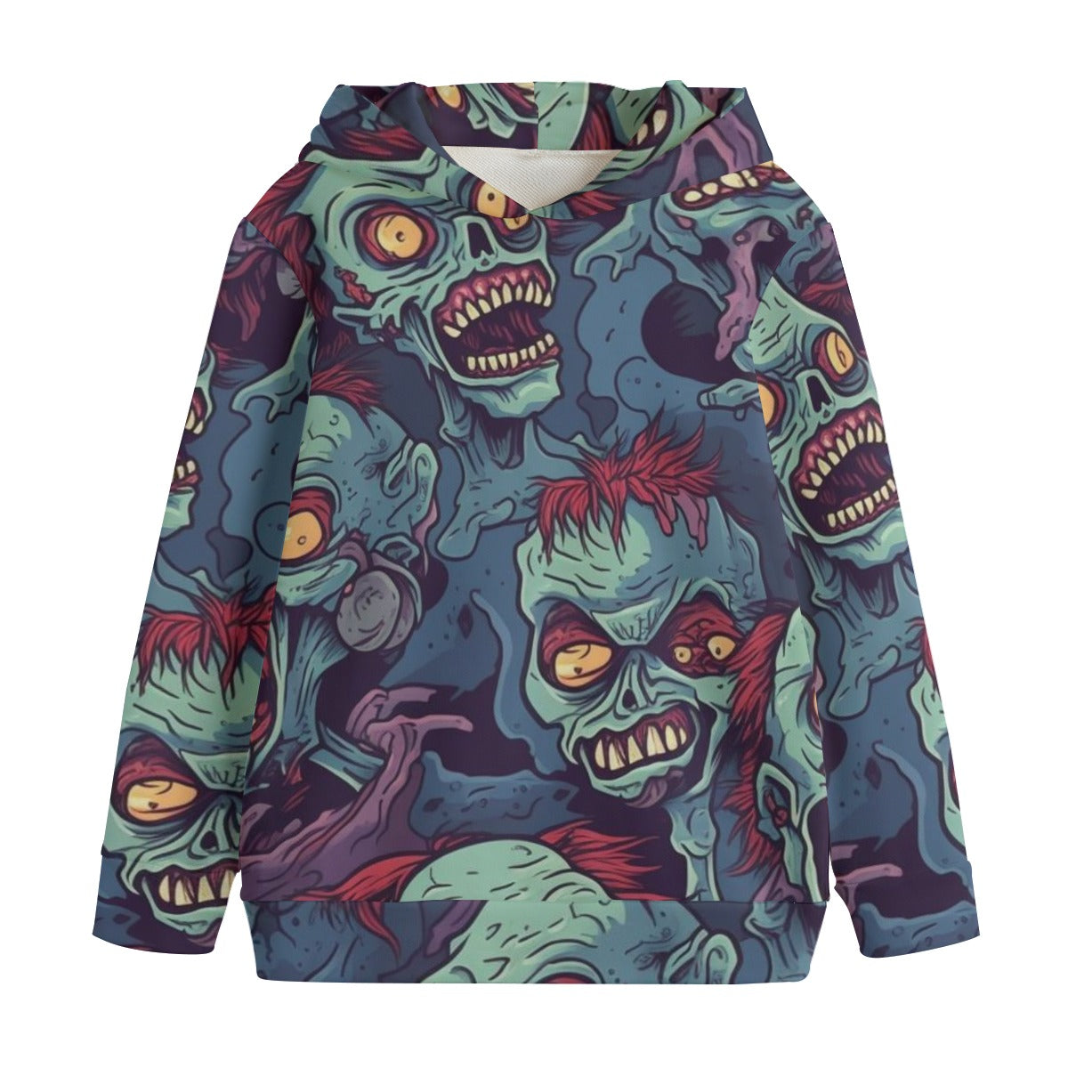 Zombie V - Kid's Heavyweight Pullover Hoodie