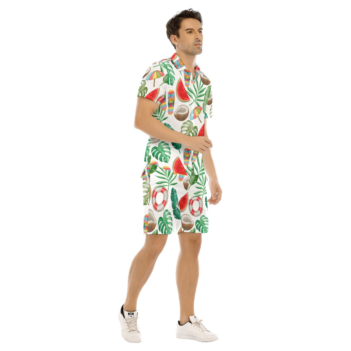 Coconut Carnival - Men's Short Sleeve Shirt Set