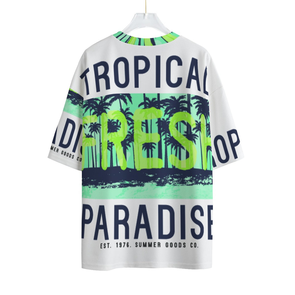 Tropical Paradise - Unisex Drop-shoulder T-shirt