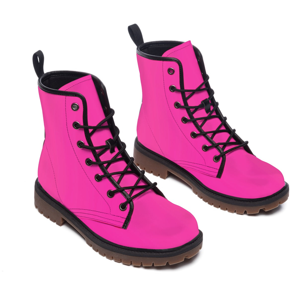 Bright Pink - Men's Martin Short Boots