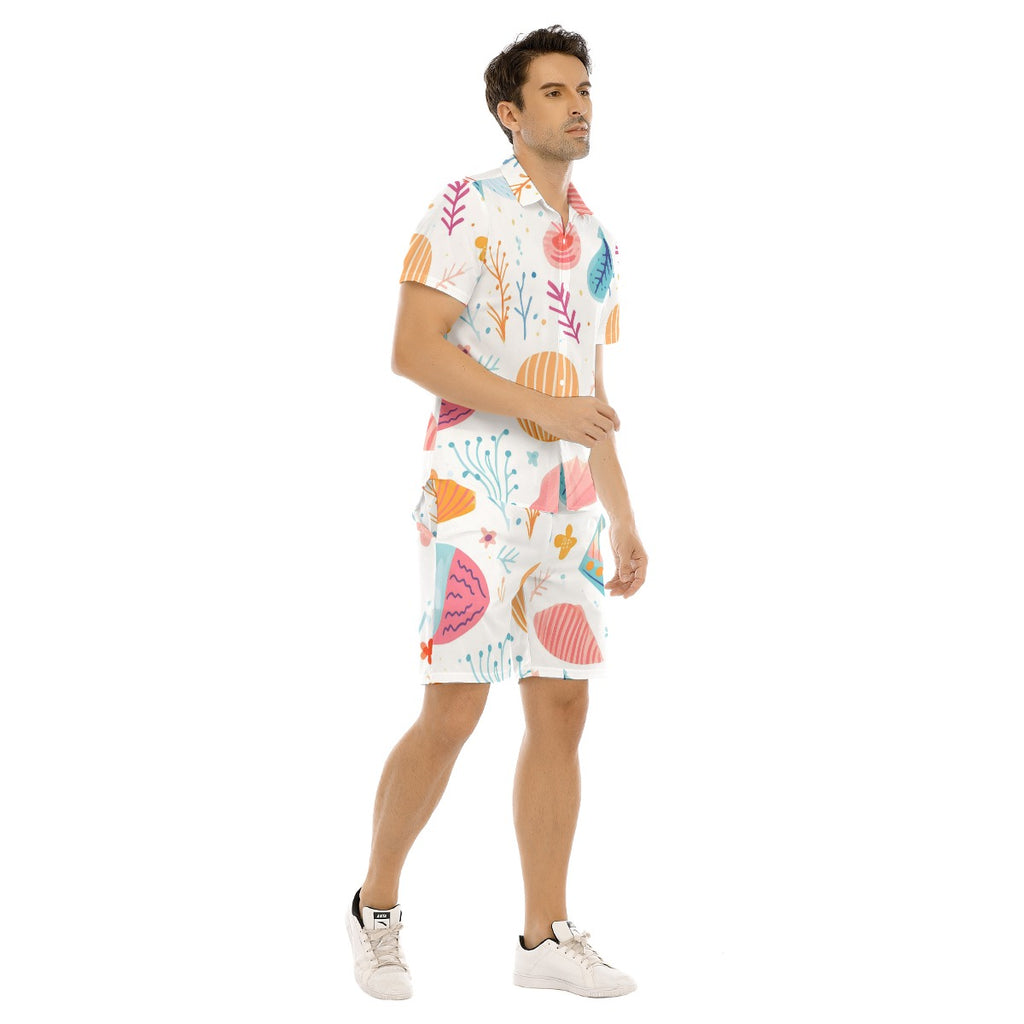 Beach Cartel - Print Men's Short Sleeve Shirt Set
