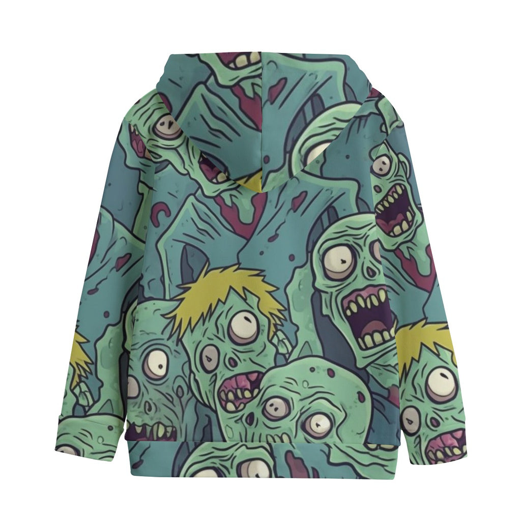 Zombie XVIII - Kid's Heavyweight Pullover Hoodie
