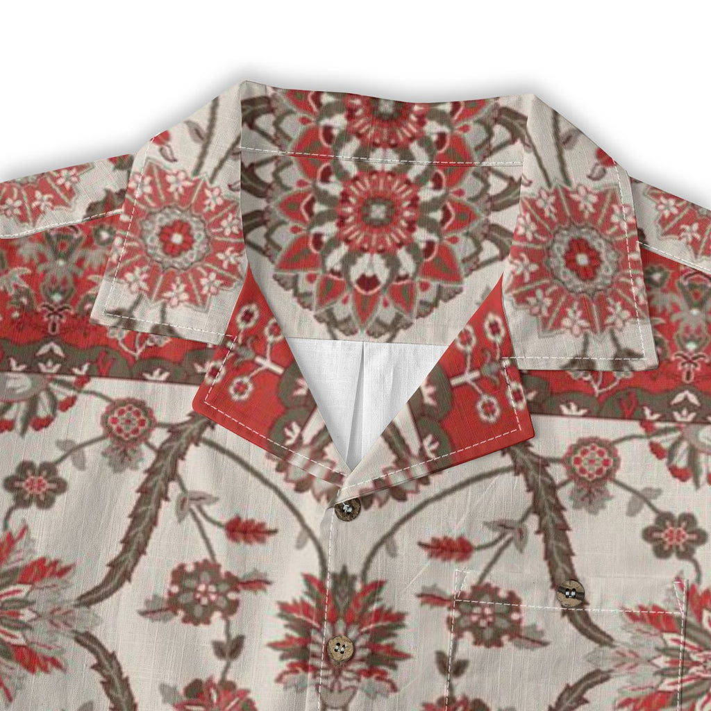 Ajrak Inspired -Designer Shirt - 100% Cotton
