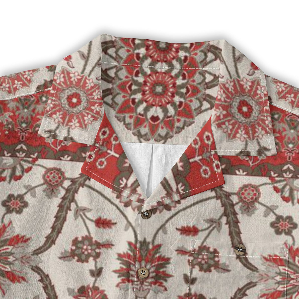 Ajrak Inspired -Designer Shirt - 100% Cotton