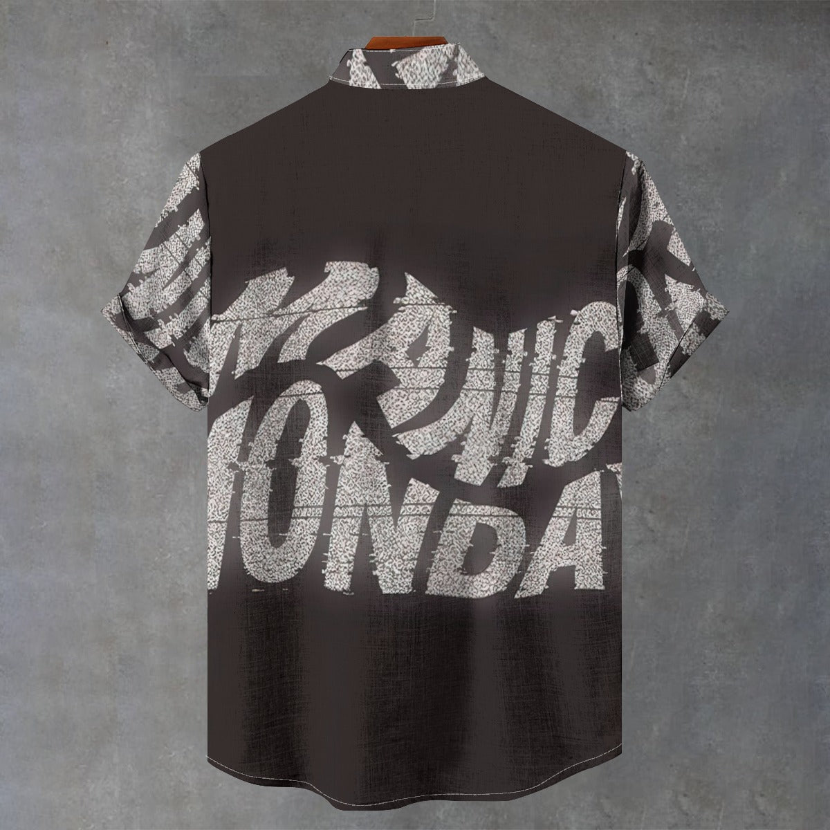 Manic Monday - Men's Stand Collar Clubwear Shirt