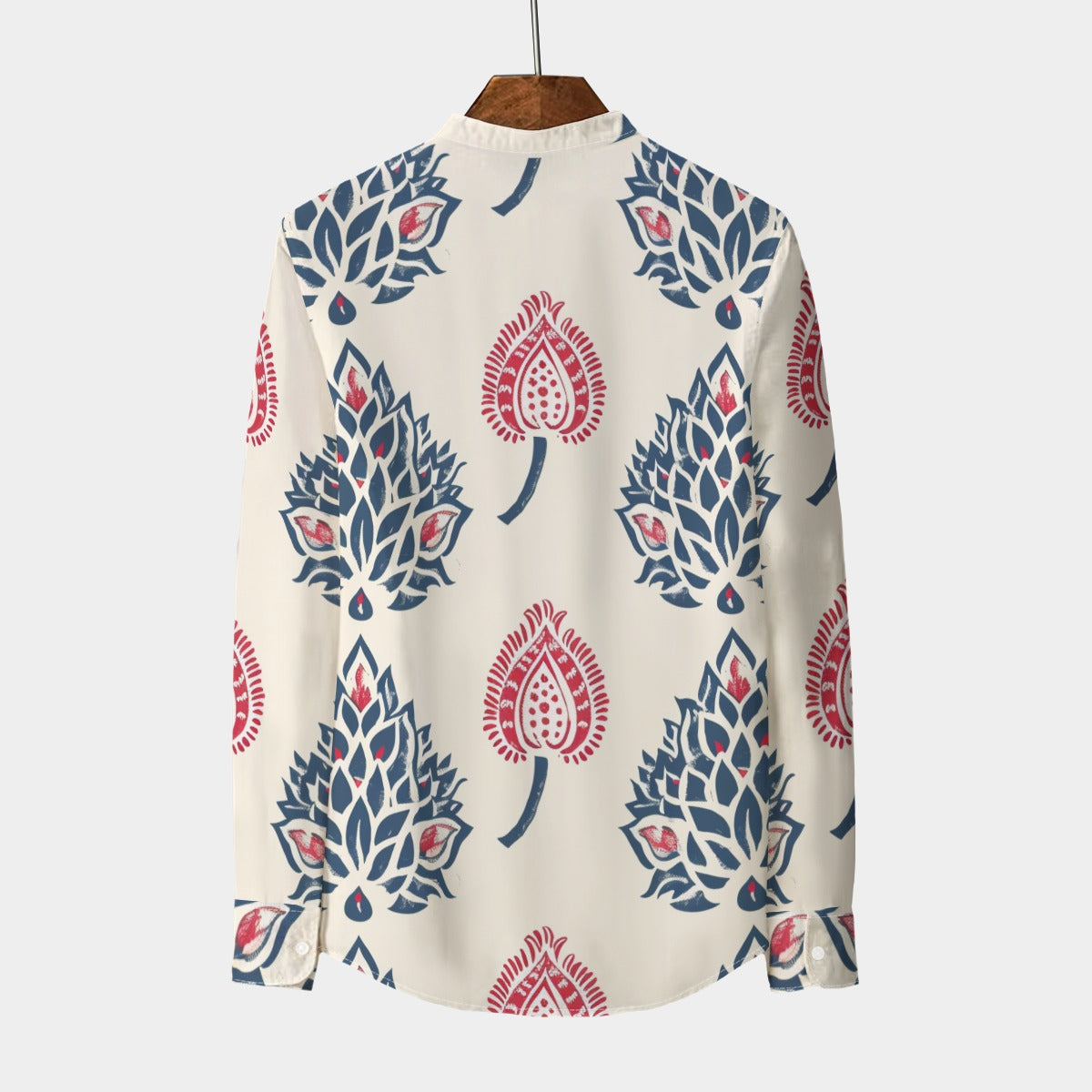 Retro Indian Print XXIII- Designer Shirt