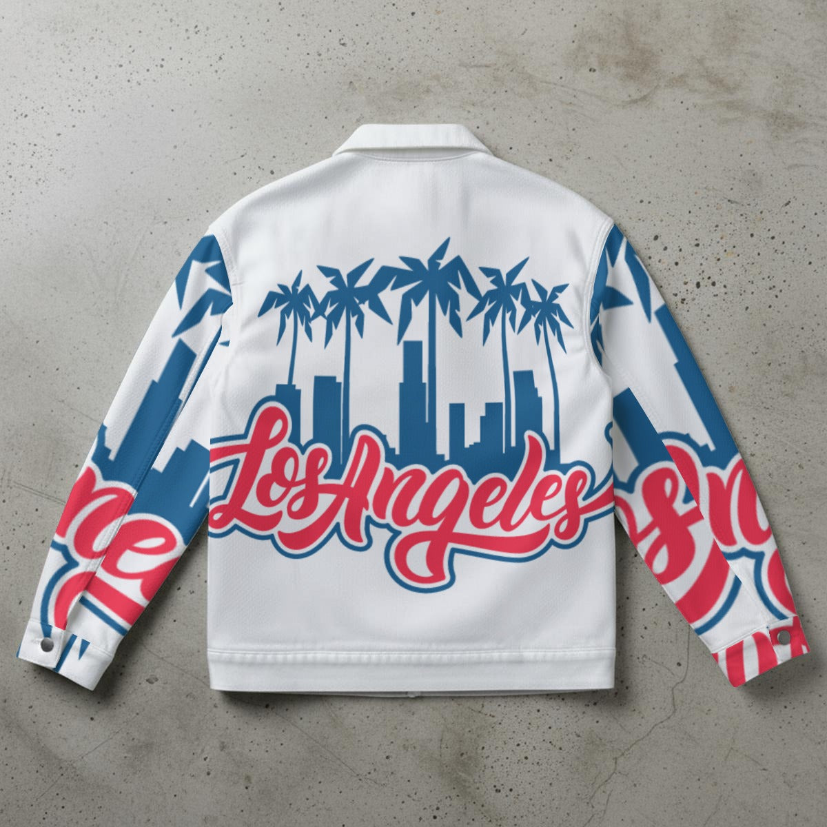 Los Angels - Unisex Collared Jacket
