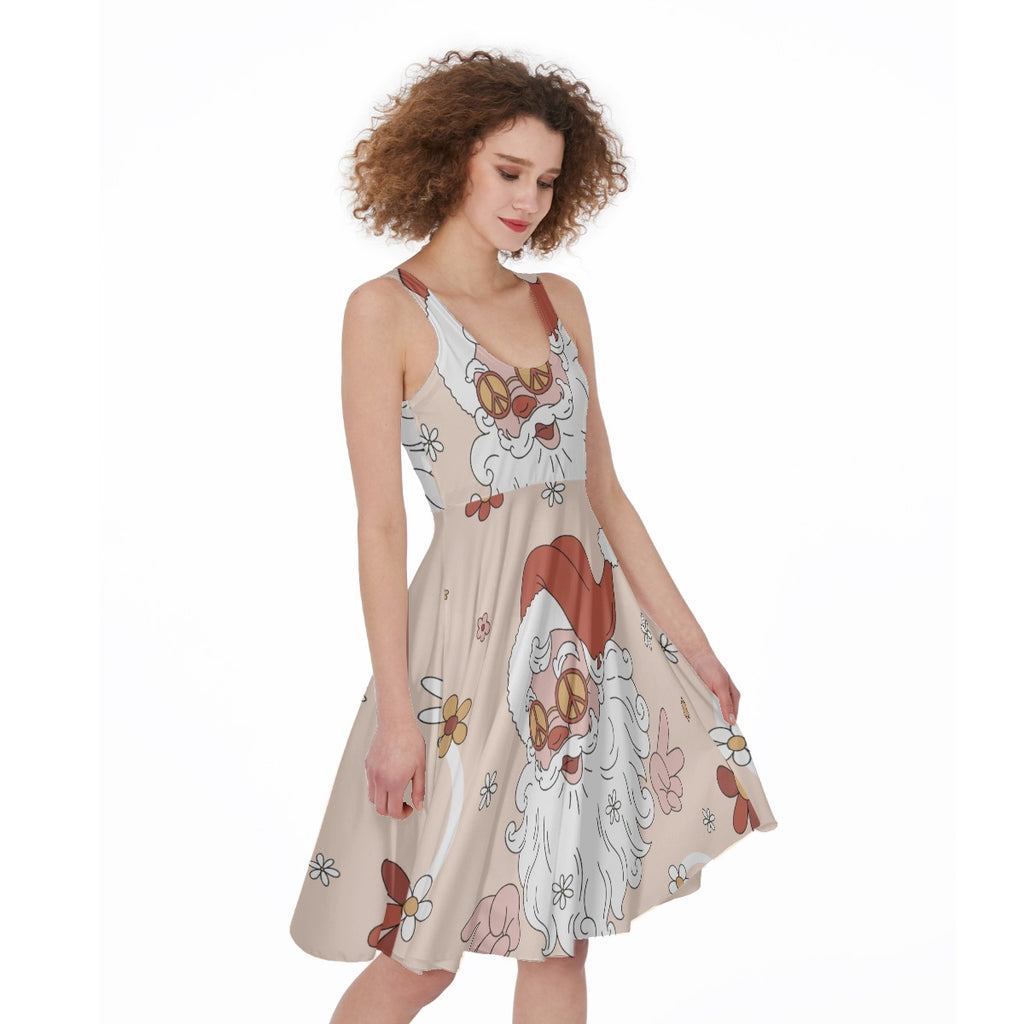Sweet Santa -  Women's Sleeveless Dress