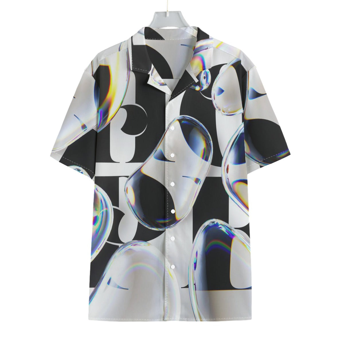 Bubble Bath - Men's Textured Clubwear Shirt