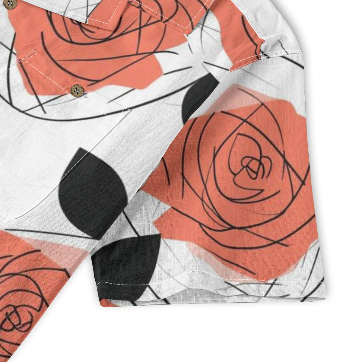 Rose III - Designer Shirt - 100% Cotton