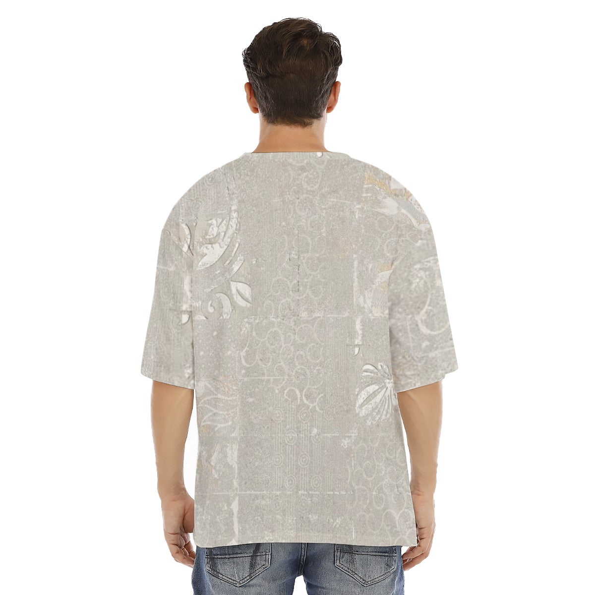 Textured Wall - Men's Drop Shoulder T-shirt