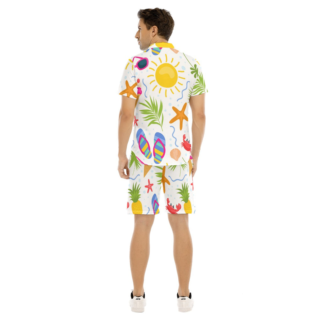 Shoreline Savage - Men's Short Sleeve Shirt Set