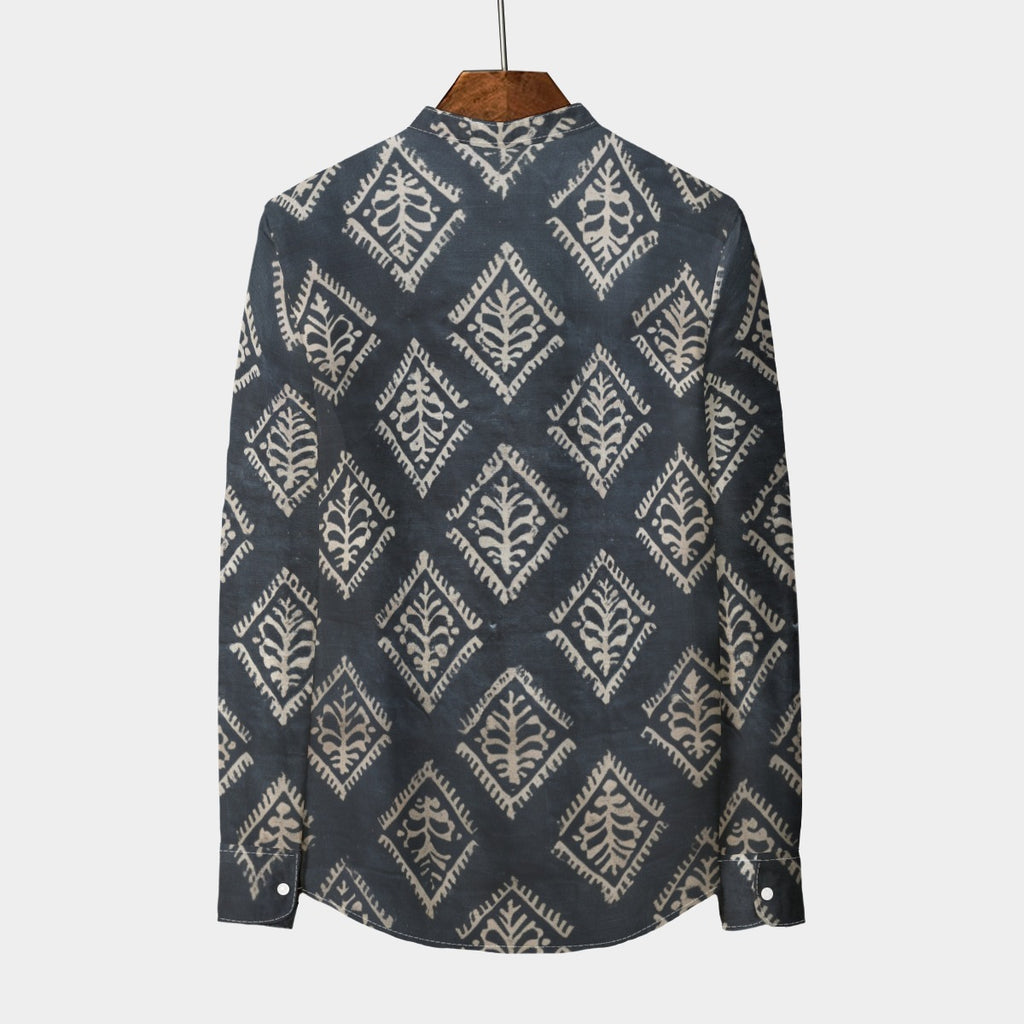 Retro Indian Print IV- Designer Shirt
