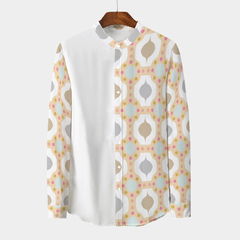 Retro Indian Print XXXI- Designer Shirt
