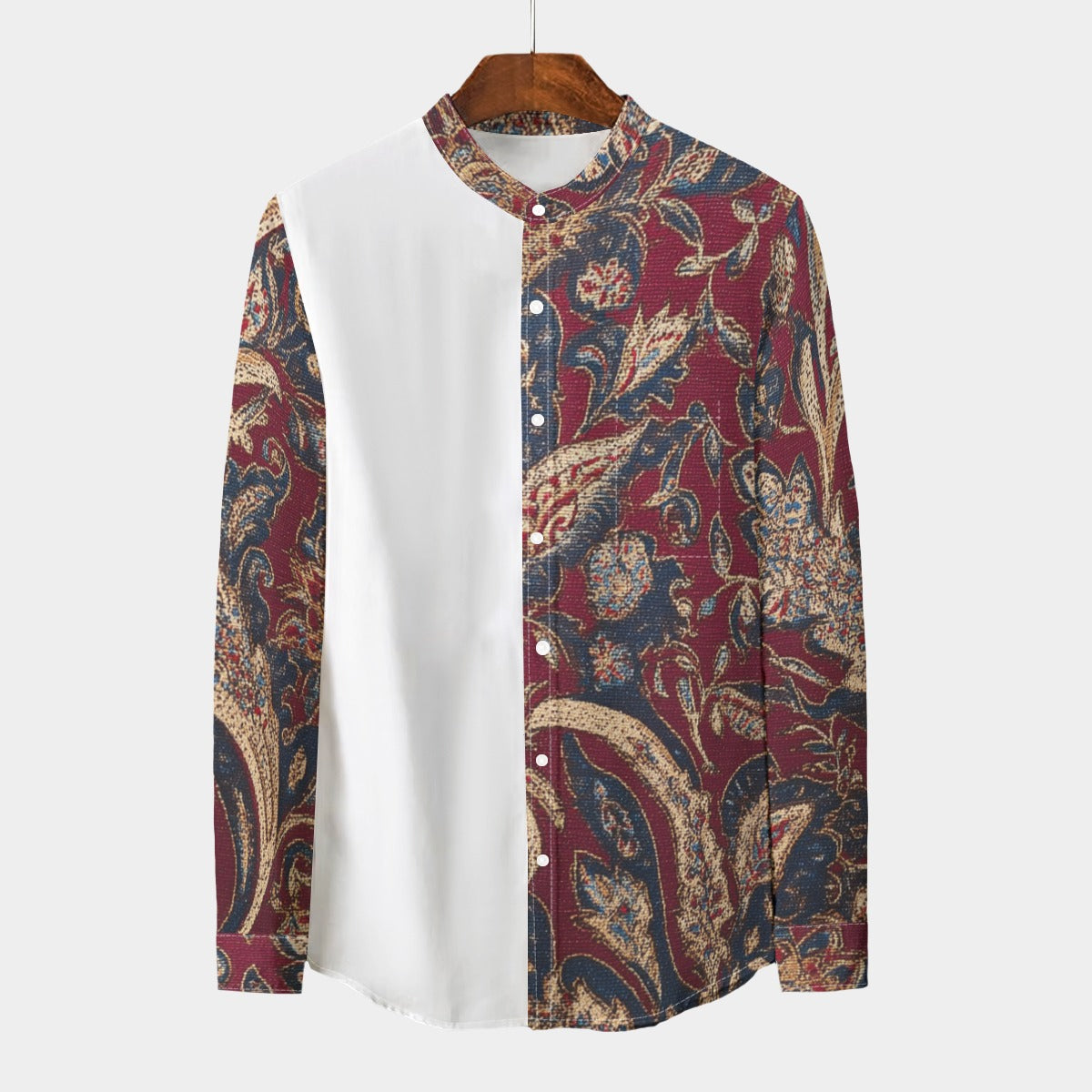 Retro Indian Print VI- Designer Shirt