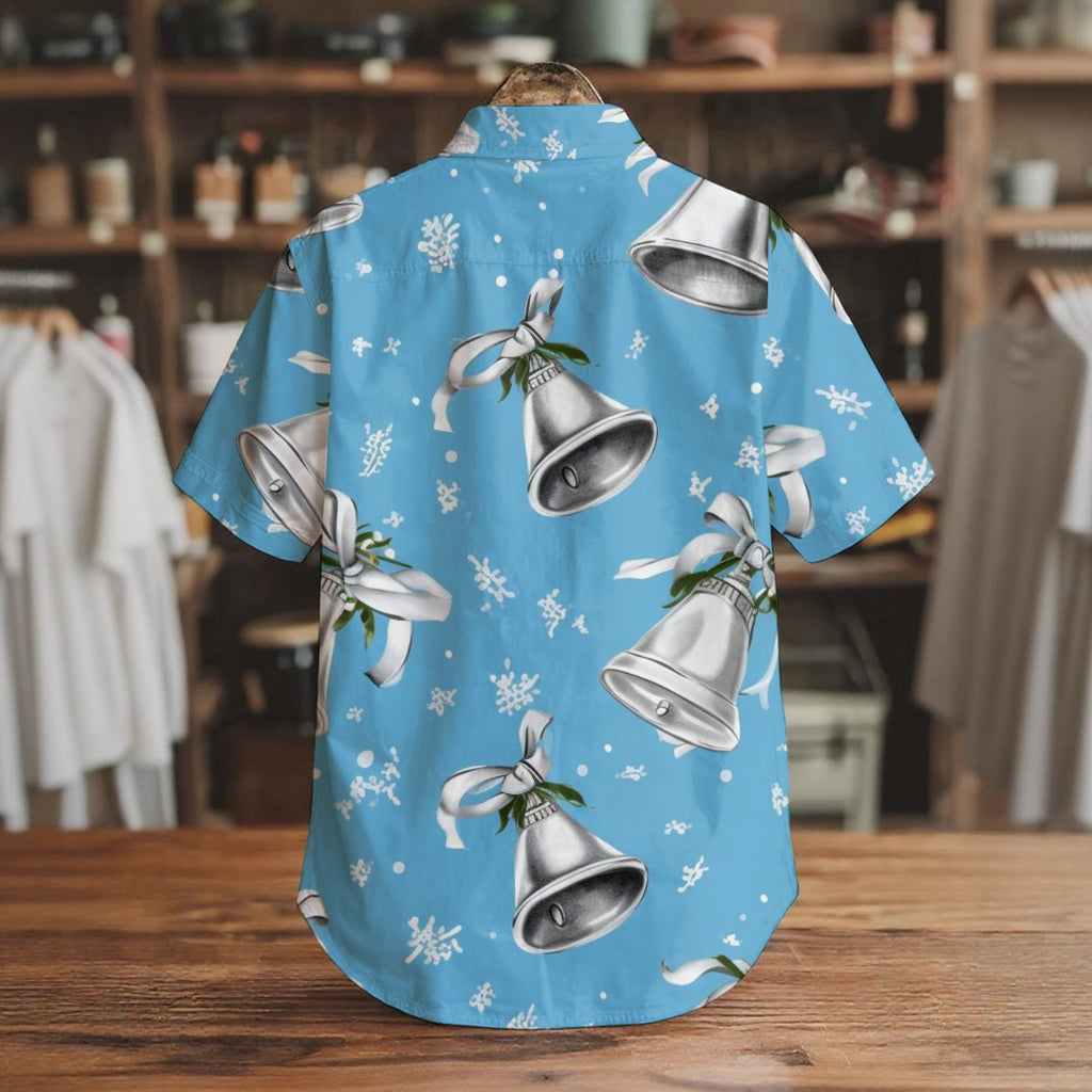 Jingle Bells - Men's Short Sleeve Shirt With Pockets