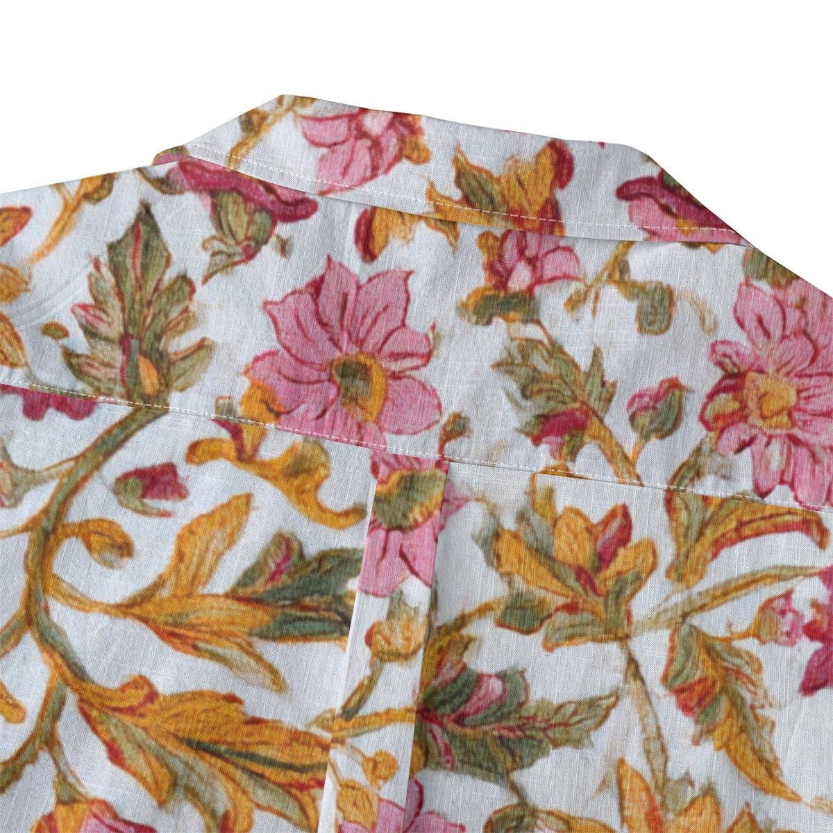Retro Indian Print XVI - Designer Shirt - 100% Cotton