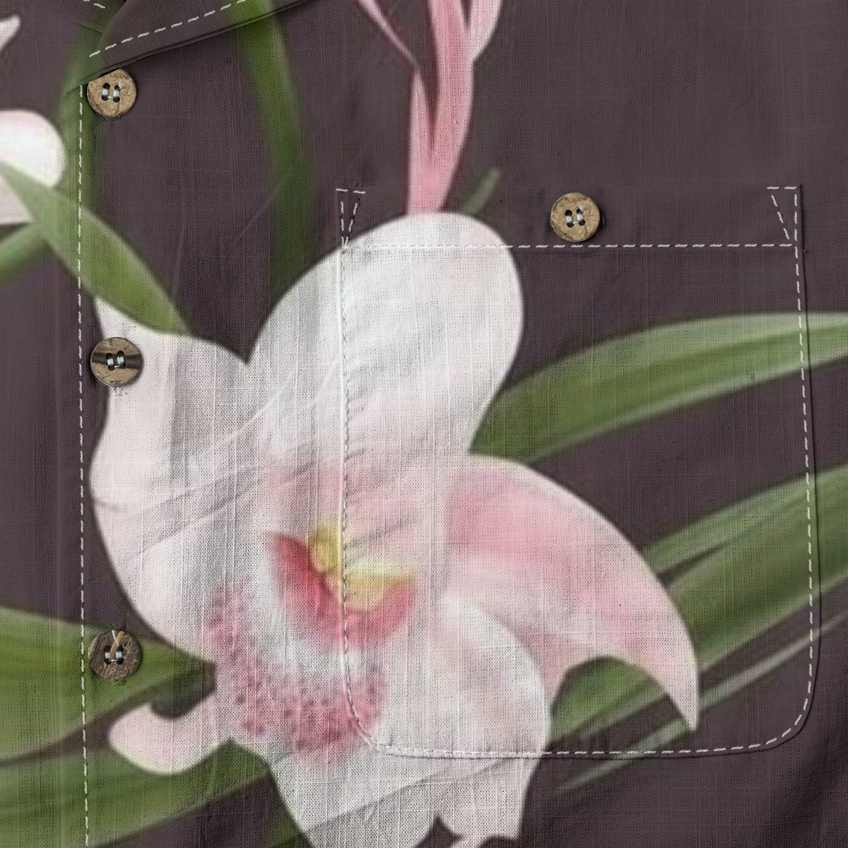 Snake Orchid VI - Designer Shirt - 100% Cotton