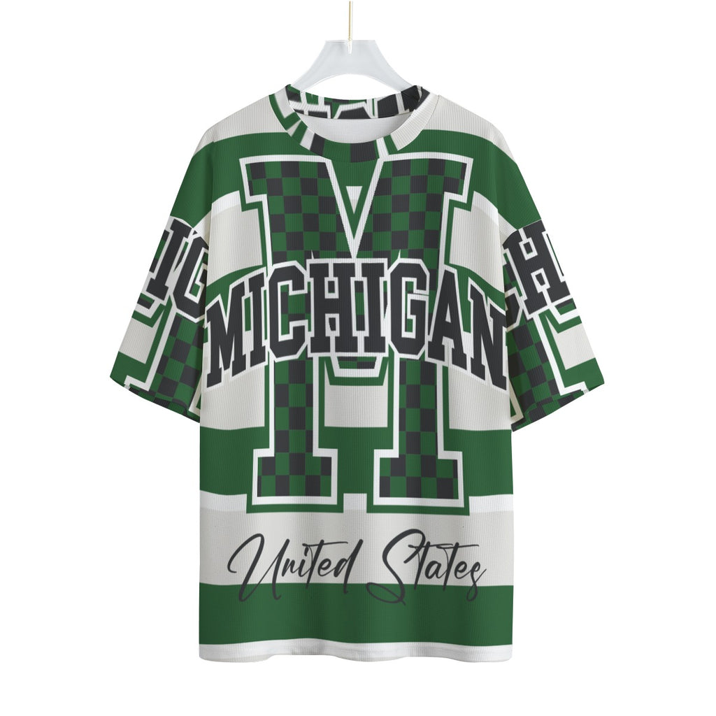 Michigan US - Unisex Drop-shoulder T-shirt