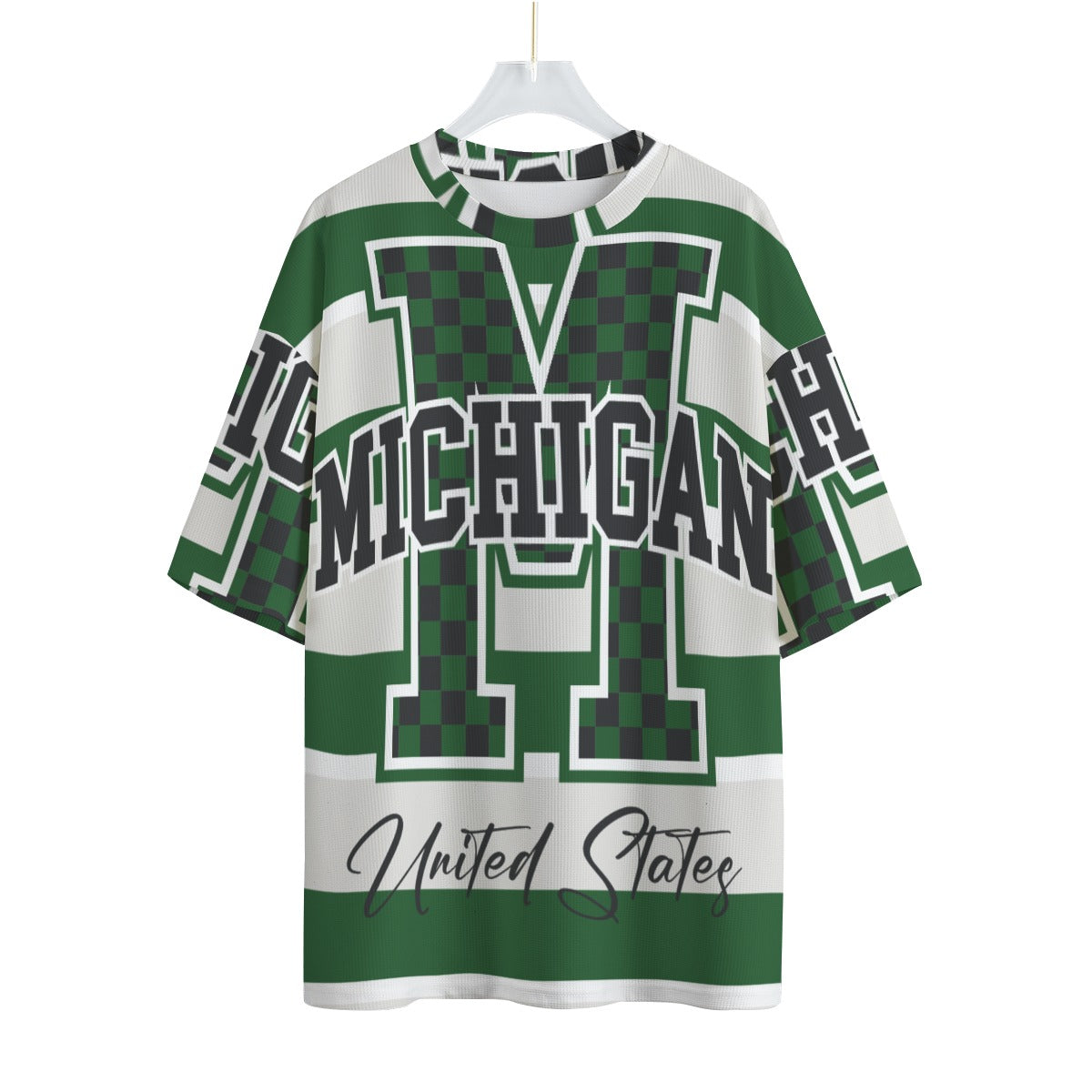 Michigan US - Unisex Drop-shoulder T-shirt