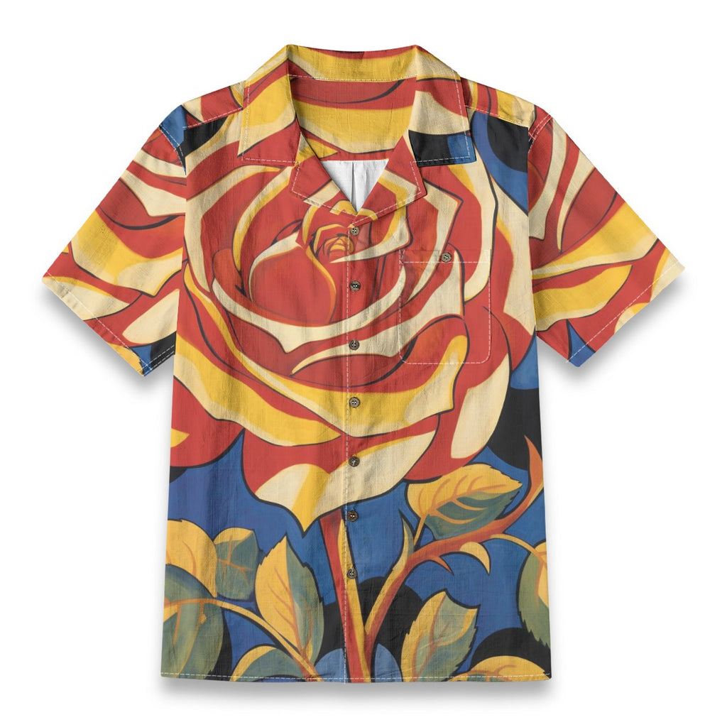 Rose IX - Designer Shirt - 100% Cotton