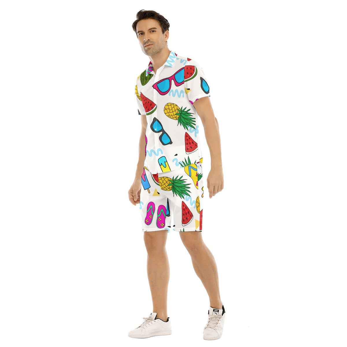 Beach -Pop - Men's Short Sleeve Shirt Set