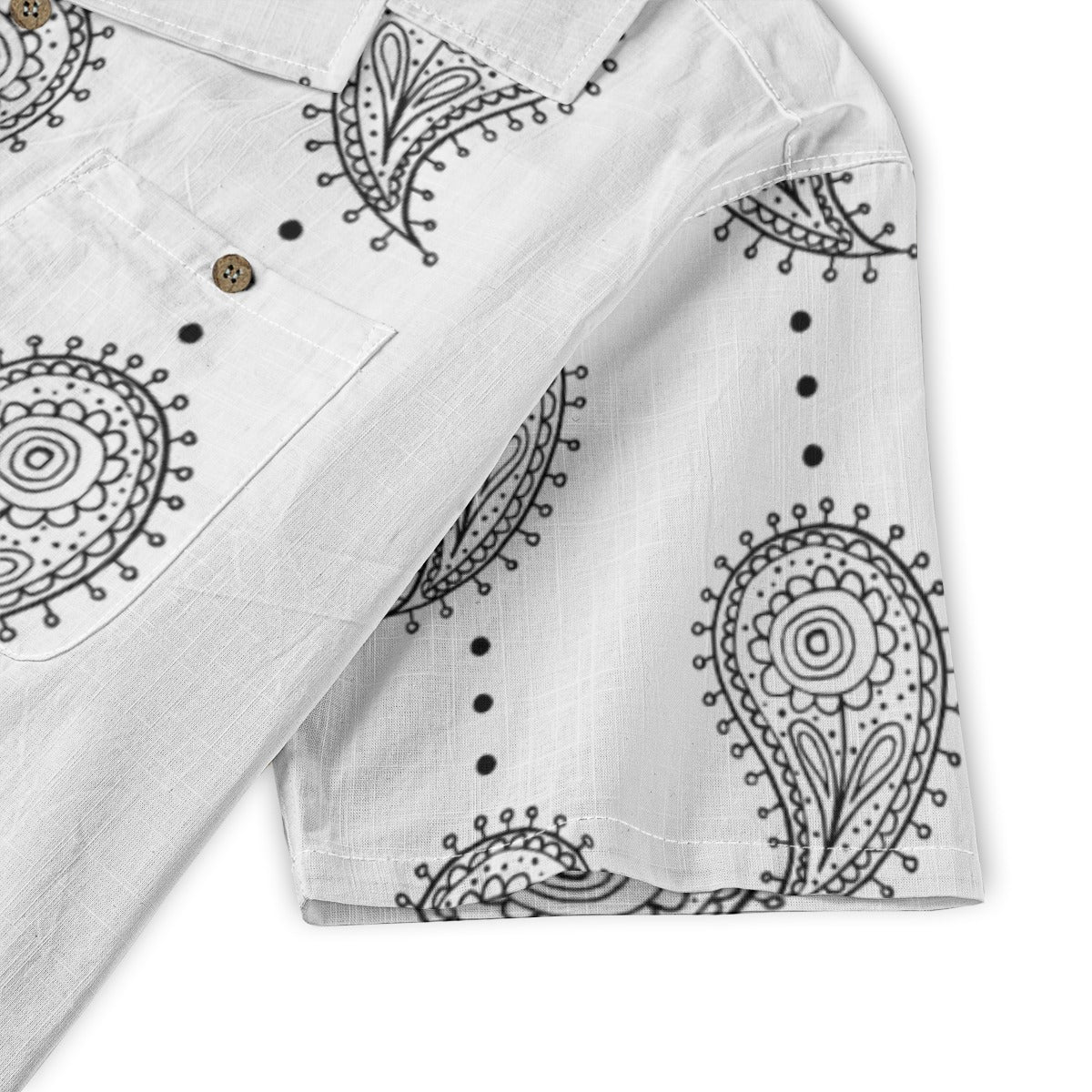 Retro Indian Print XIII - Designer Shirt - 100% Cotton