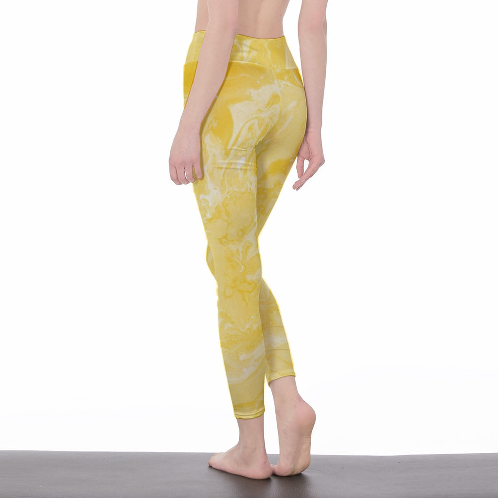 Women's High Waist Leggings | Side Stitch Closure