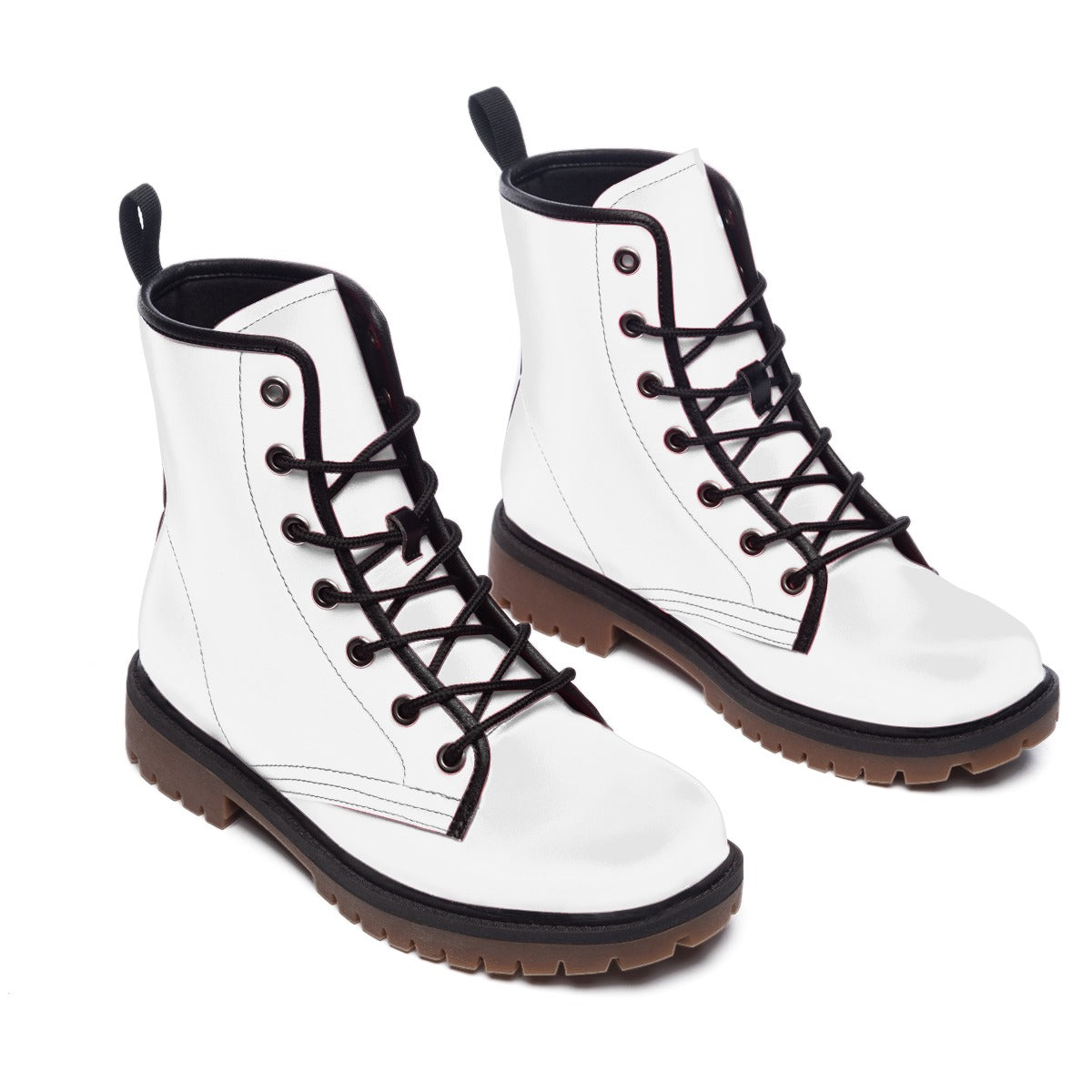 Sweet White - Men's Martin Short Boots