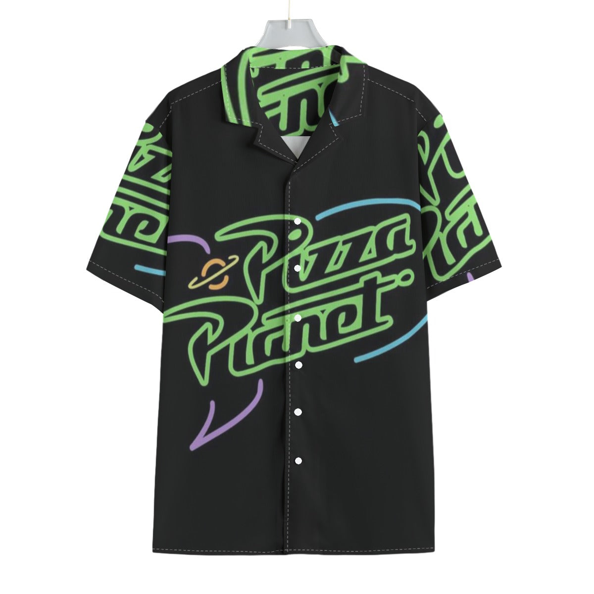 Pizza Planet- Men's Textured Clubwear Shirt