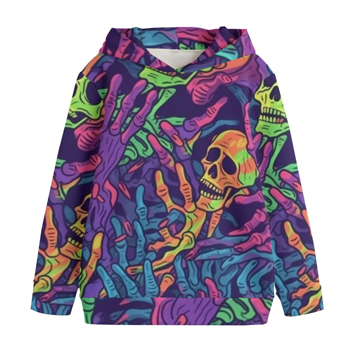 Skeleton I  - Kid's Heavyweight Pullover Hoodie