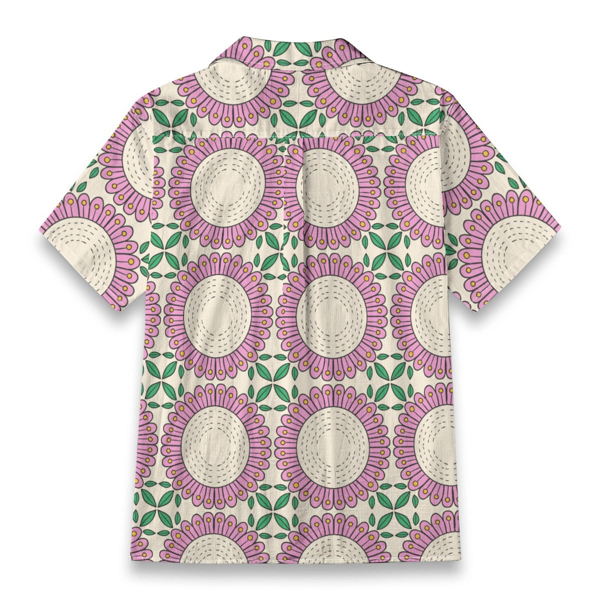 Retro Indian Print XV - Designer Shirt - 100% Cotton