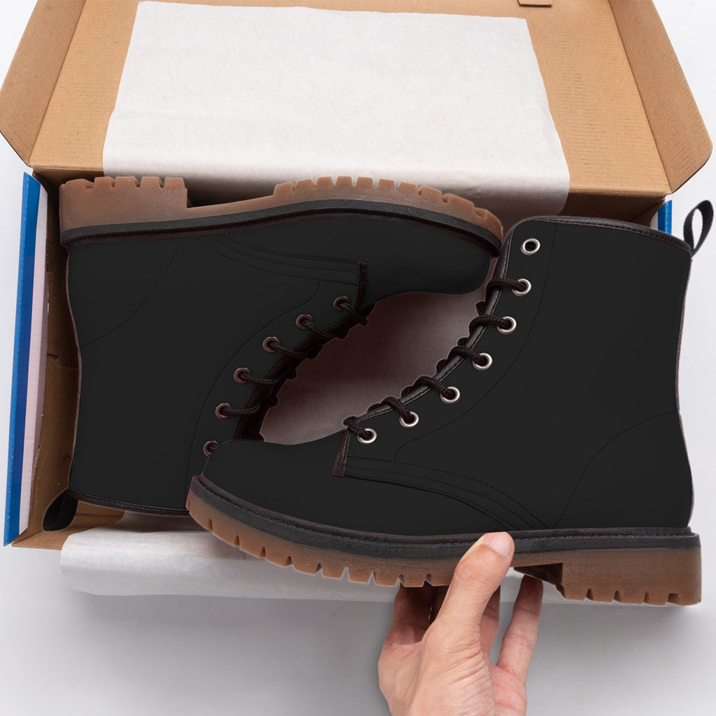 Black - Men's Martin Short Boots