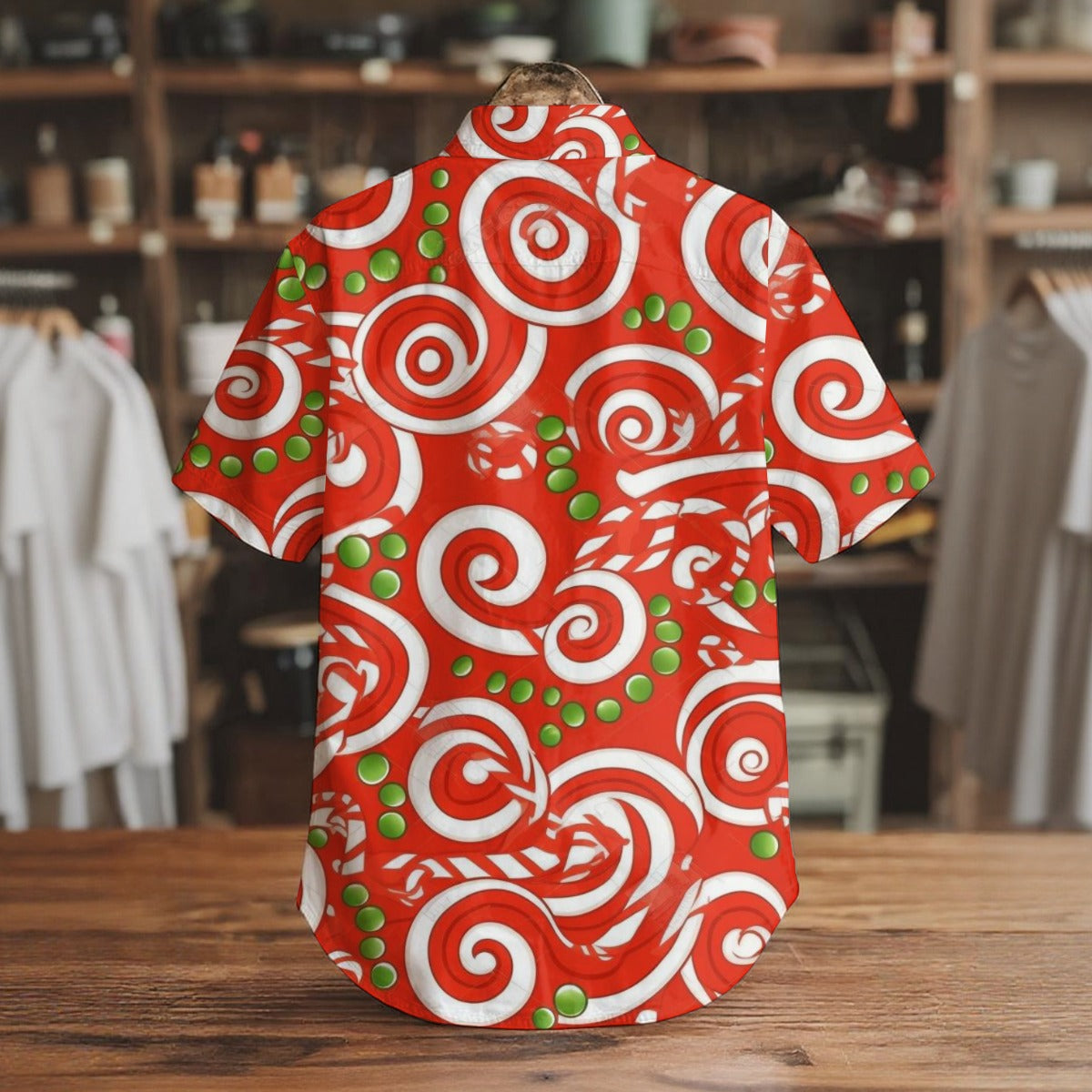 Candy- Candy - Men's Short Sleeve Shirt With Pockets