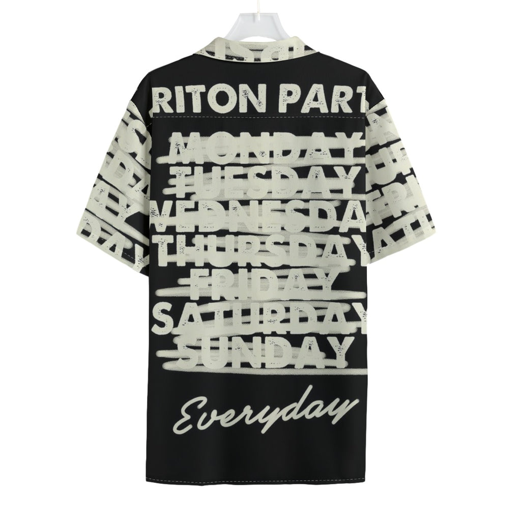 Triton Party - Men's Textured Clubwear Shirt