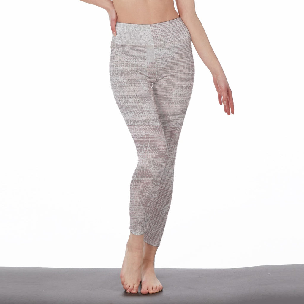Women's High Waist Leggings | Side Stitch Closure