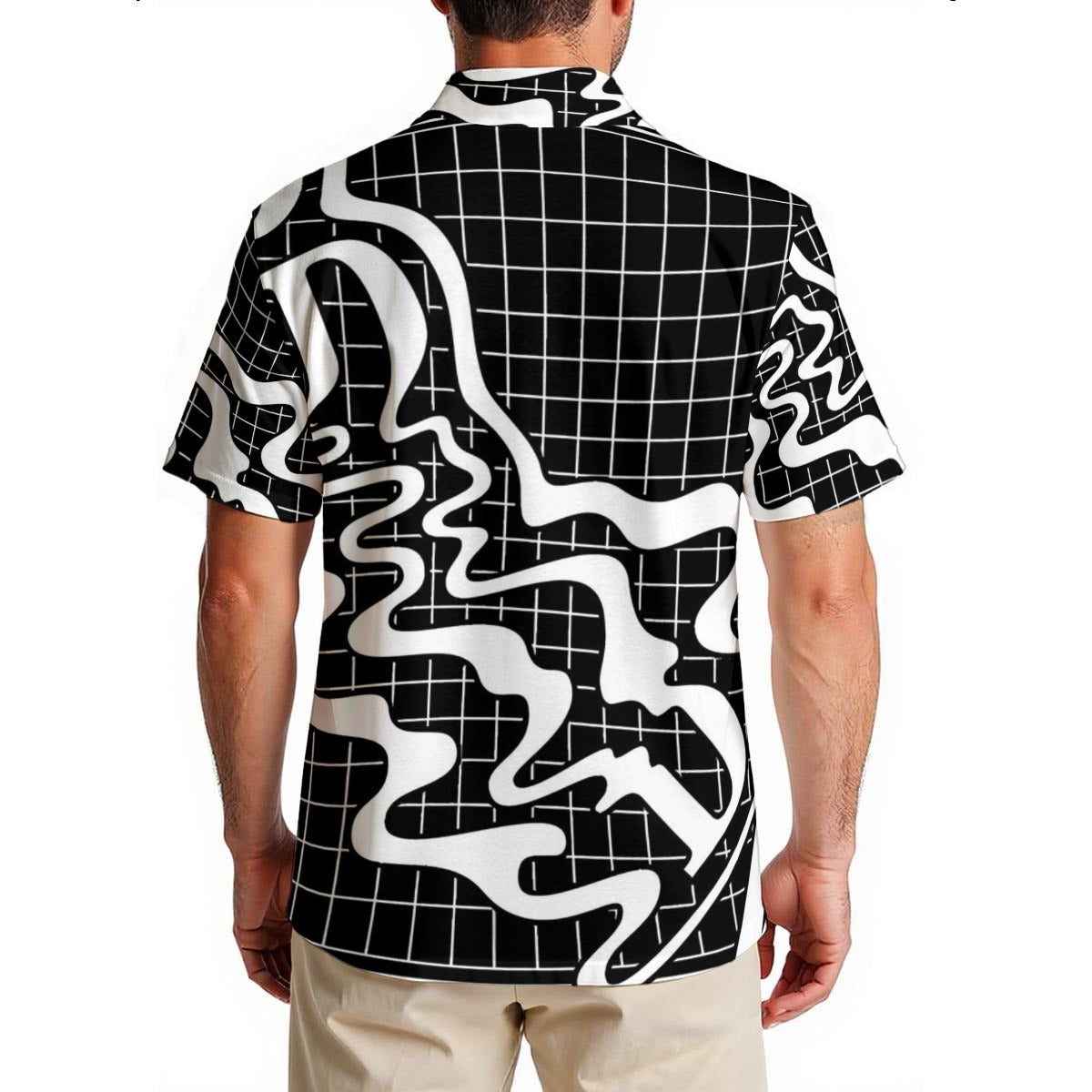 Disco Check - Men's Clubwear Shirt
