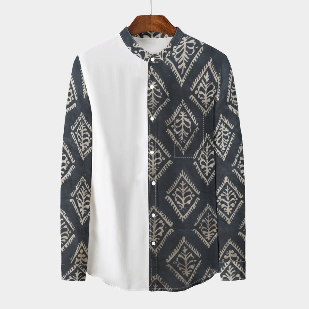 Retro Indian Print IV- Designer Shirt