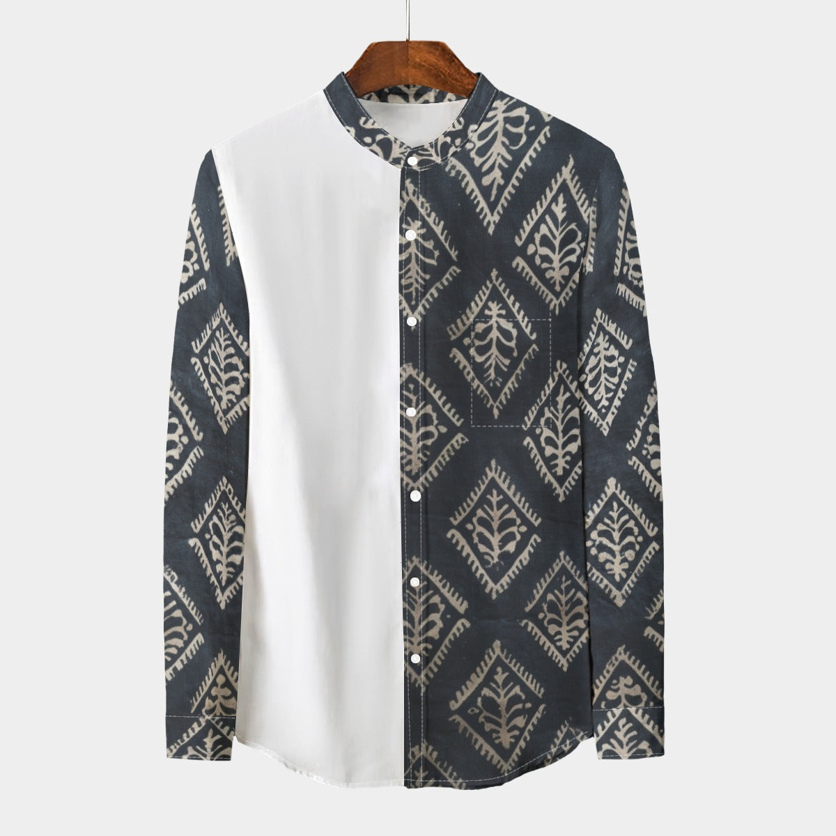 Retro Indian Print IV- Designer Shirt