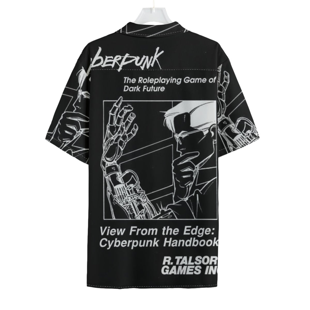 Cyber Punk - Men's Textured Clubwear Shirt