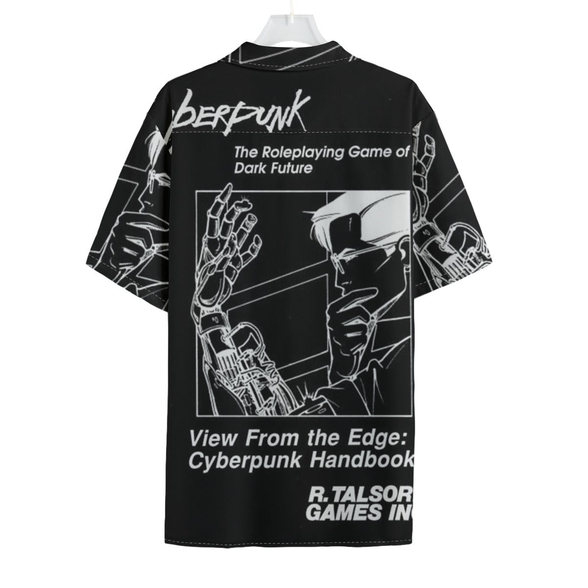 Cyber Punk - Men's Textured Clubwear Shirt