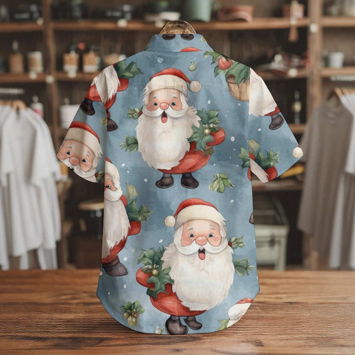 Ho ! Ho! Ho ! -  Men's Short Sleeve Shirt With Pockets