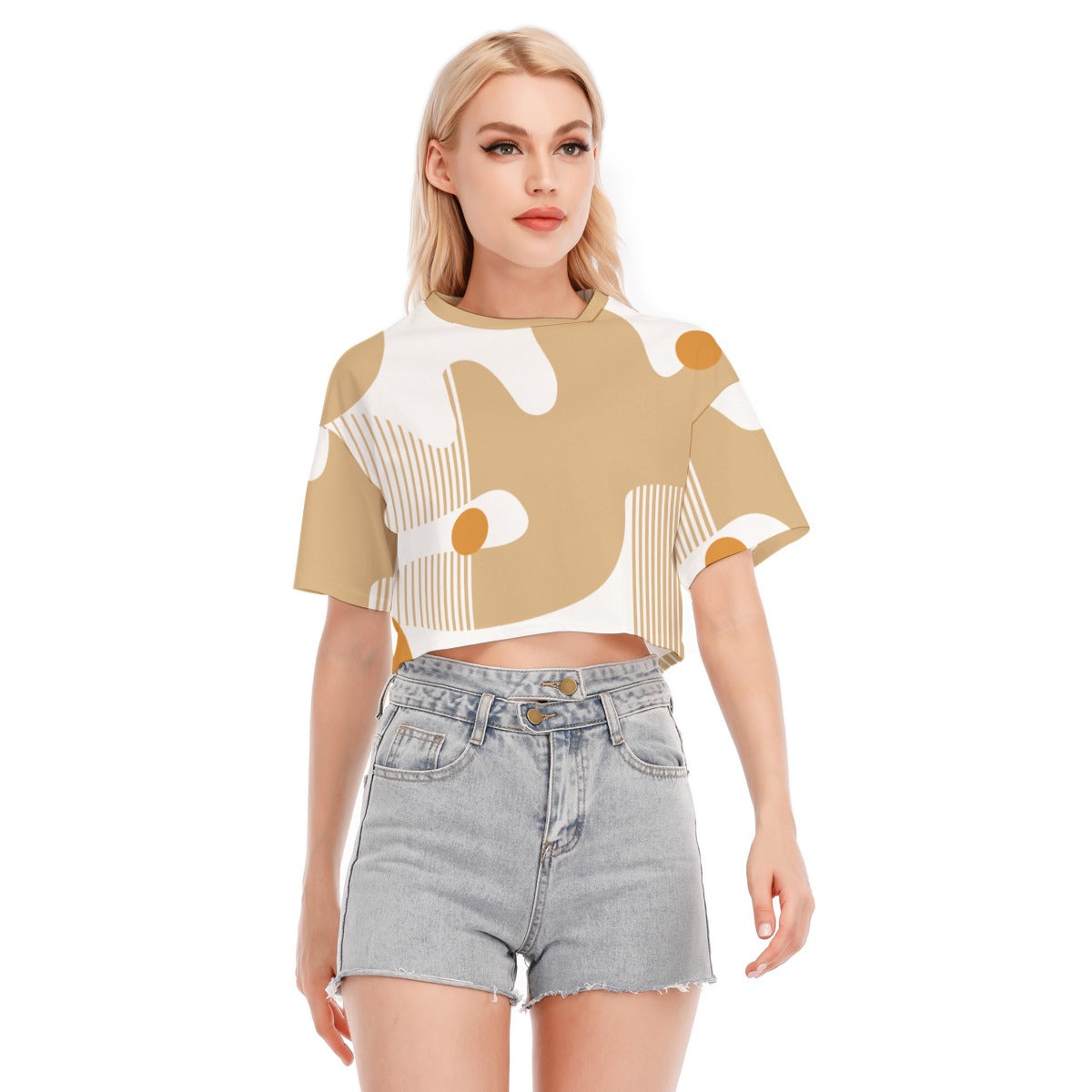 Formshift - Women's Cropped T-shirt - 100% Cotton